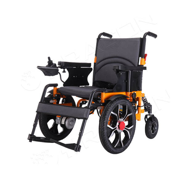 Front wheel drive power wheelchair