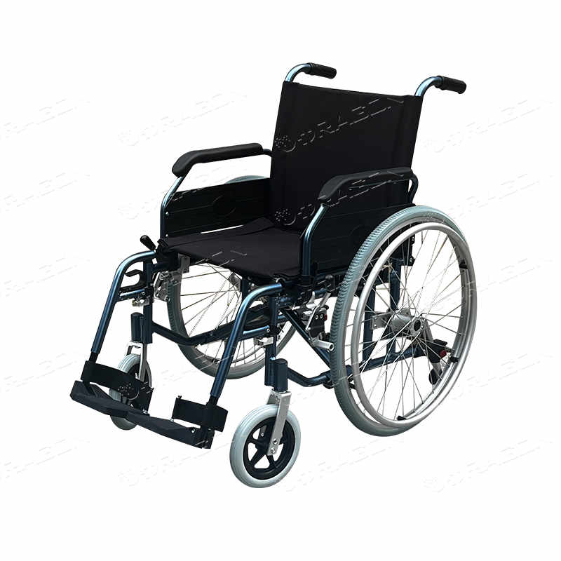 ハンドリム付きの大きな輪の手動車椅子