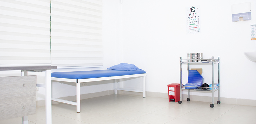 examination table