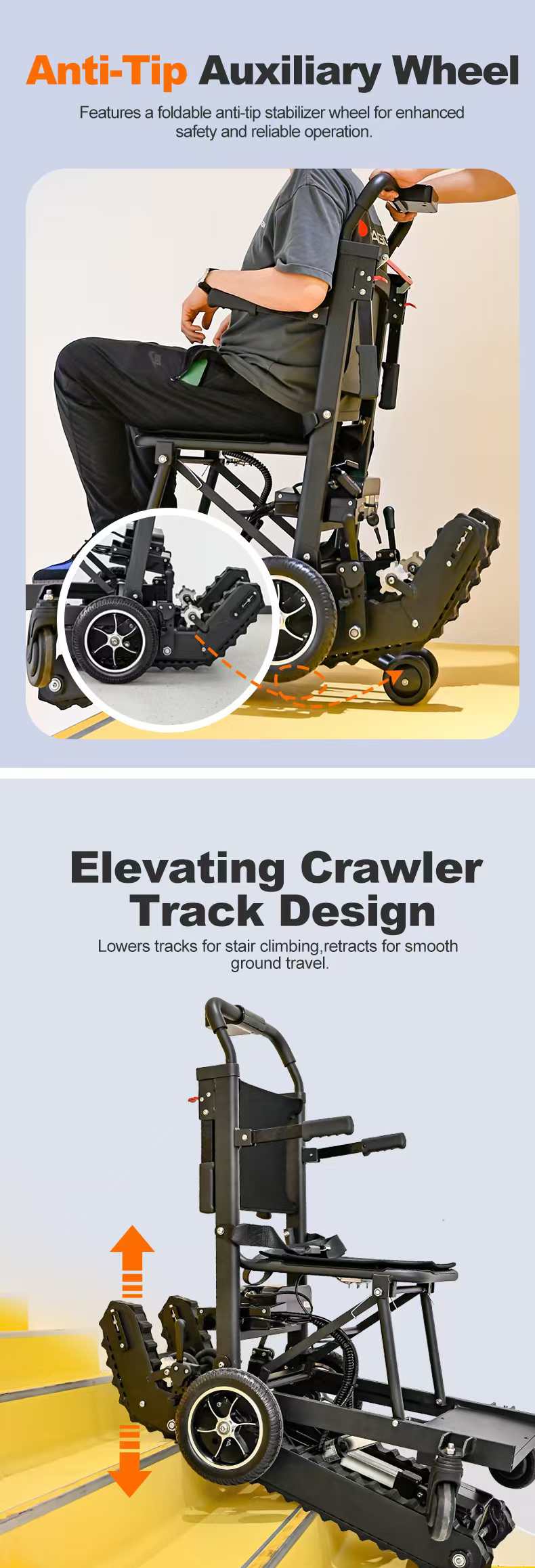 stair climbing wheelchair