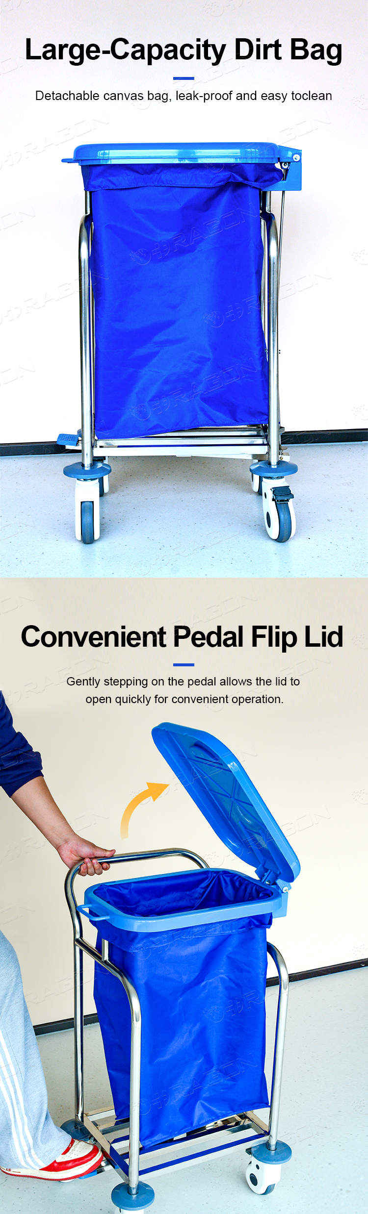 Medical Waste Cart