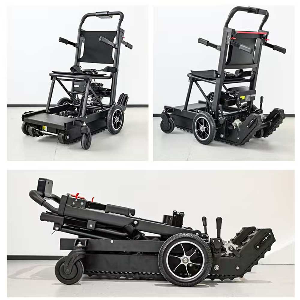 Self-Balancing Stair Climbing Wheelchair 