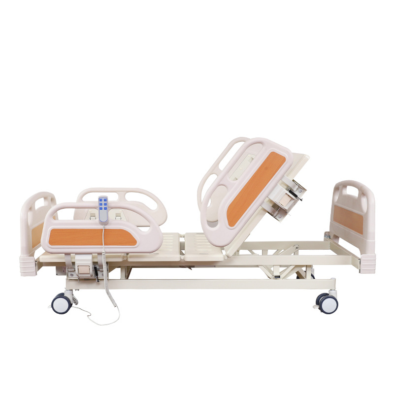 Electric Hospital Bed With 3 Functions