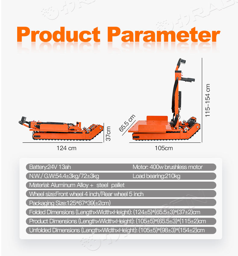 Electric Stair Climbing Trolley