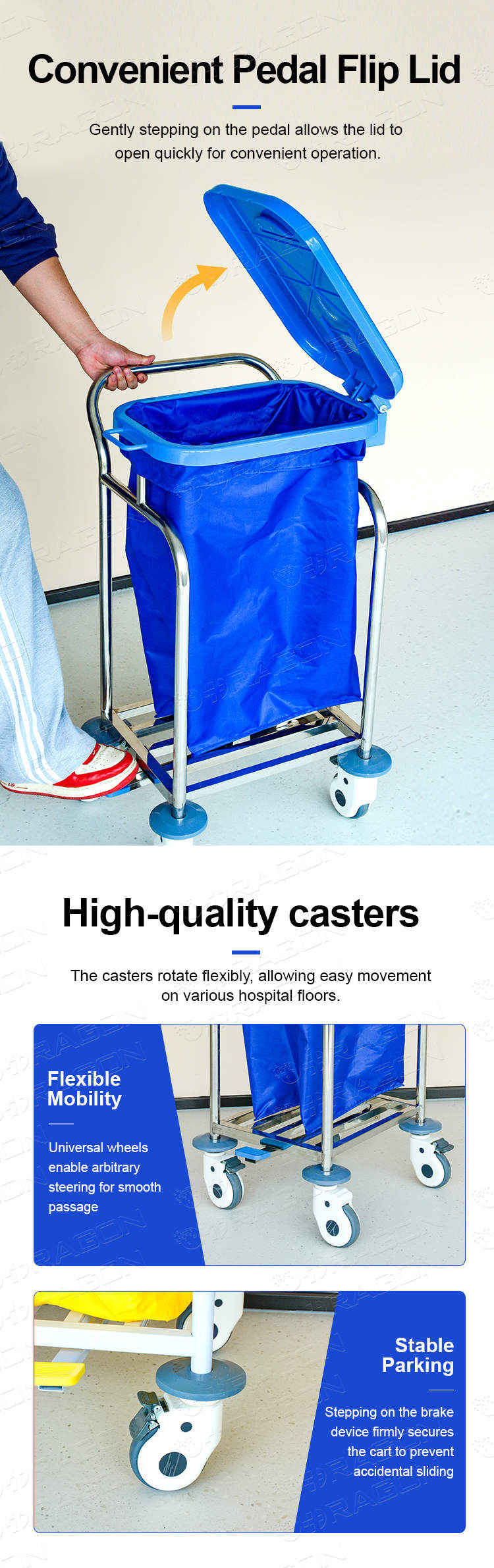 Medical Waste Cart