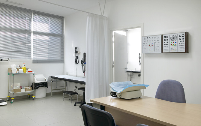 Attrezzatura della sala consulenza