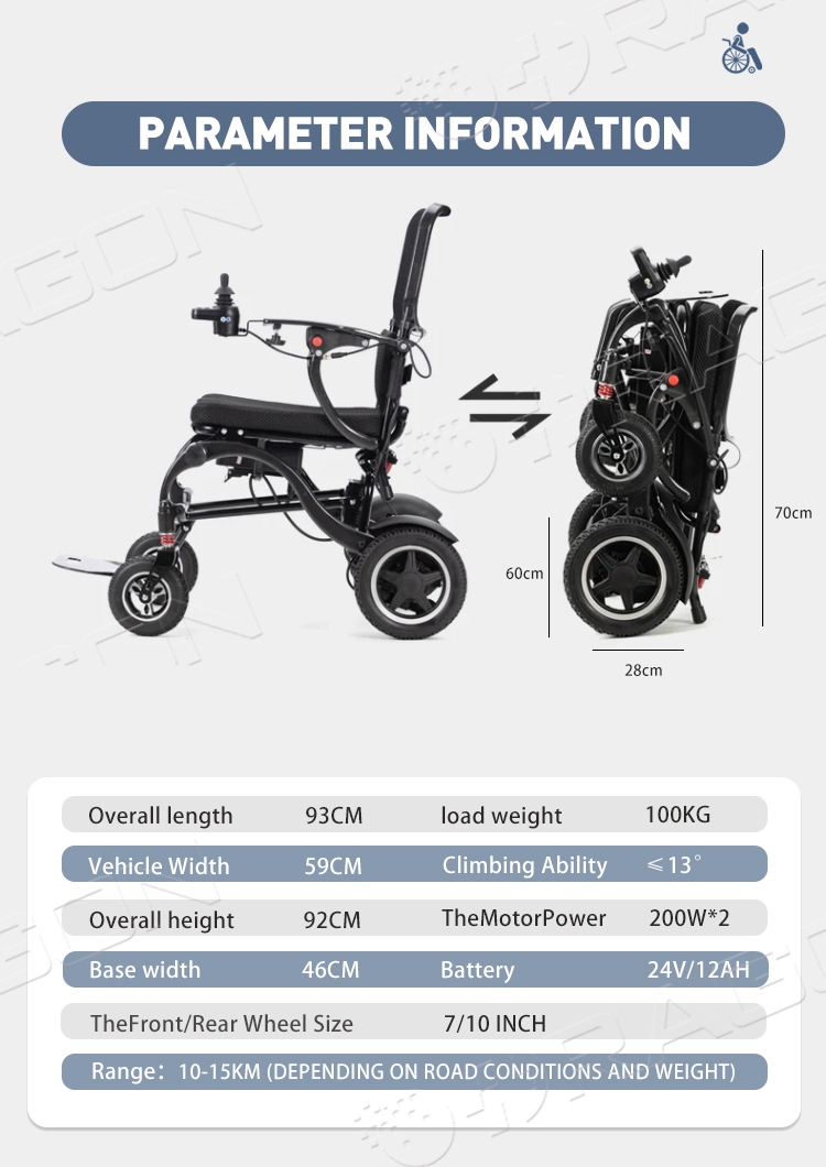 Carbon Fiber Electric Wheelchair