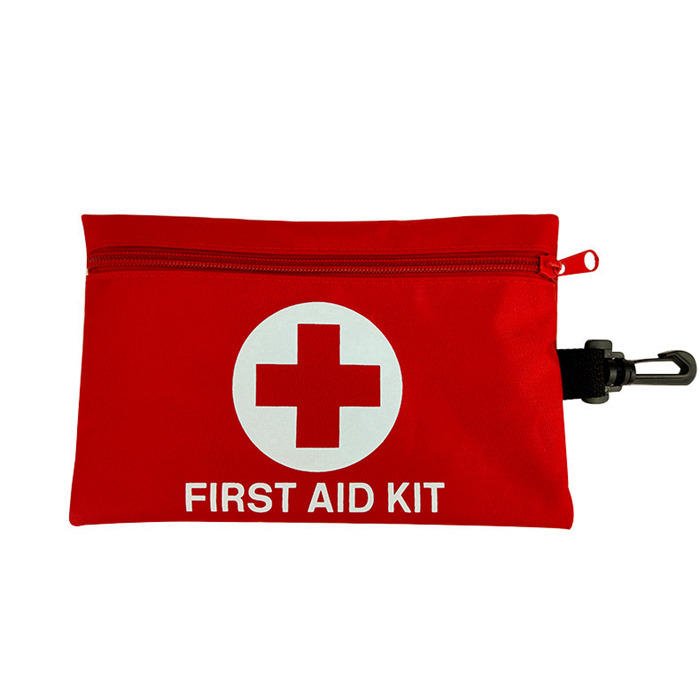 first aid kit front view