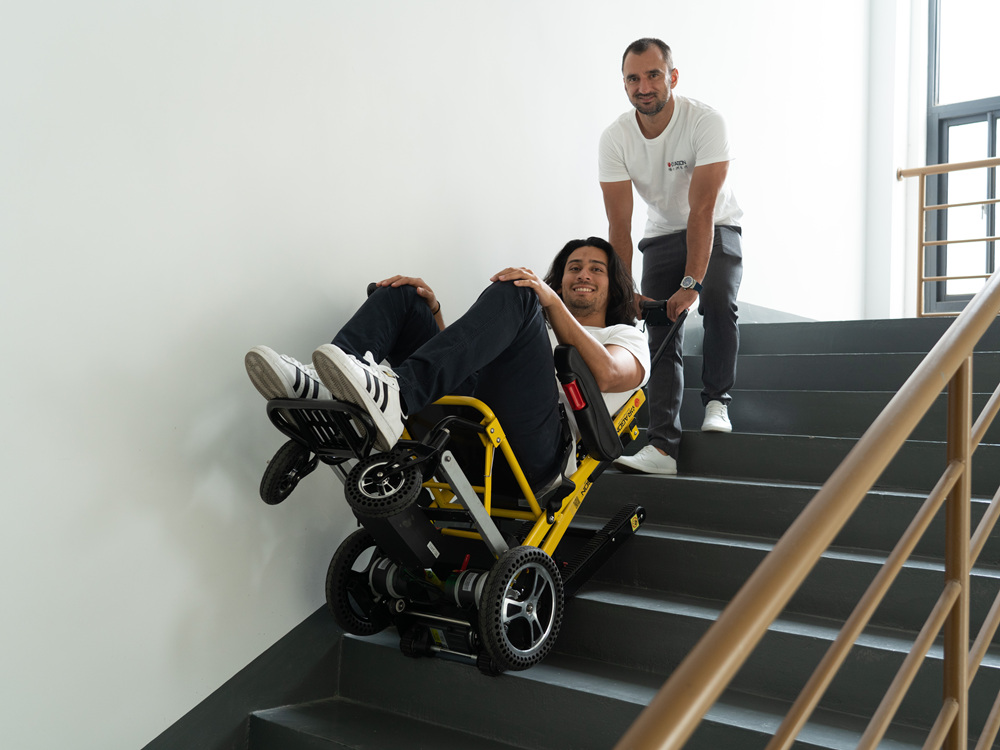 stair climbing wheelchair