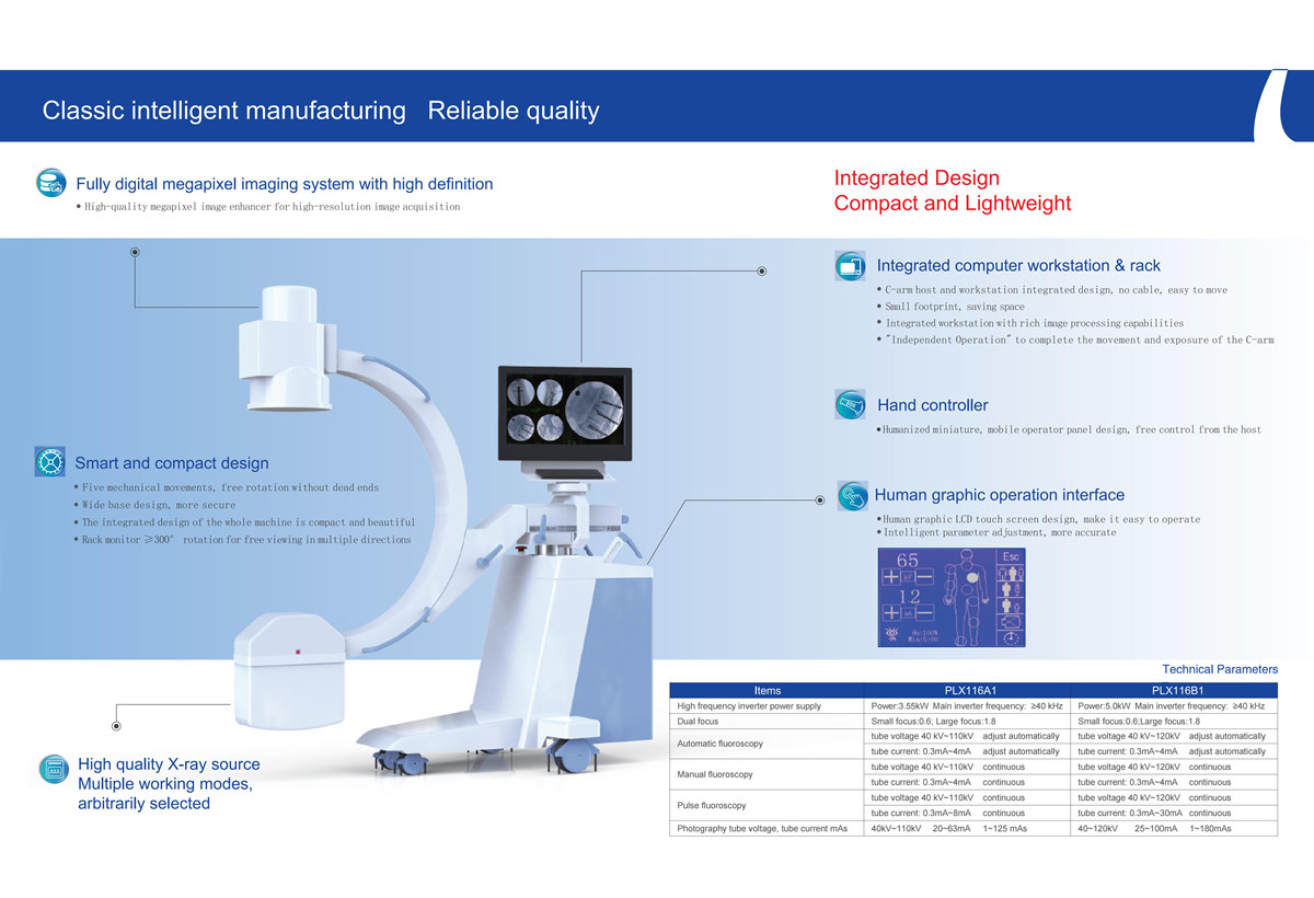High Frequency Mobile C-arm System